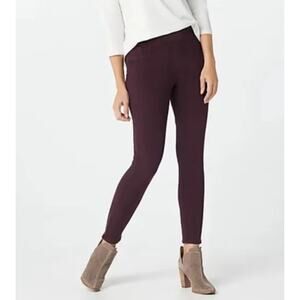 Spanx Jeans Womens Small Purple Denim Jean-ish‎ Ankle Leggings Stretch